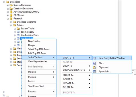 Image result for Show Create Table Script SQL