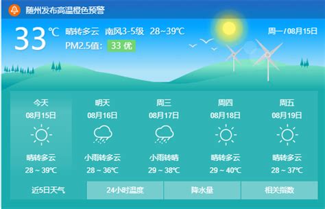 随州局部40℃+！今明两天，强对流天气在……-随州市人民政府门户网站