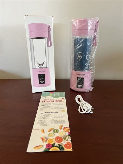 BlendJet Original Portable Blender Blush Pink New in | Ubuy India