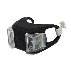 Buy Futaba Silicone Bicycle Handlebar Frame Warning Light - Black ...