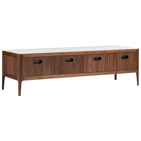 Low Console Table With Drawers