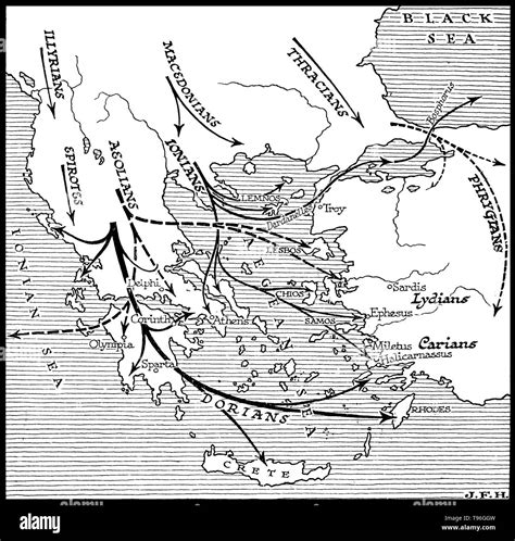 Ancient greece map hi-res stock photography and images - Alamy