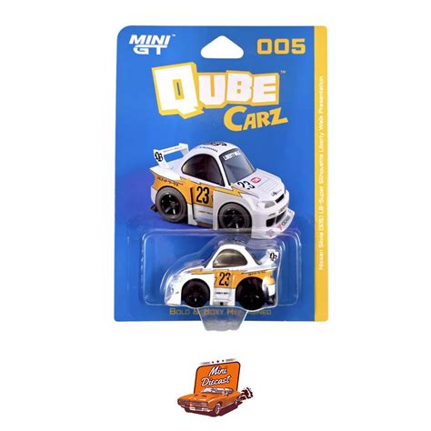 Mini GT x Qube Carz #005 Nissan LB-Super Silhouette S15 Silvia Liberty ...