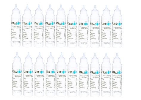 AQUATIOS GEL Ultrasonic Gel for USG/ECG/Physio-therapy (Pack of 20 ...