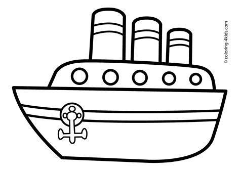 Water transport coloring pages download and print for free