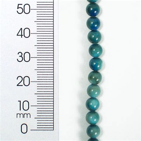 Tinted Shell 5mm Round Blue 2x8" Strand | Michaels