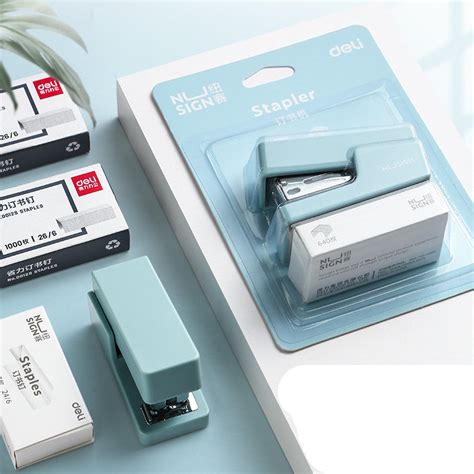 Home Office Portable Test Paper Workbook Small Stapler – Sociable ...