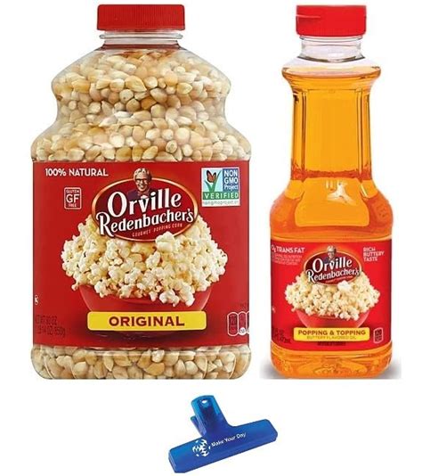 Buy Orville Redenbacher's Gourmet Popping Corn, Original Pop Corn and ...