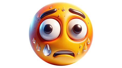 Sweating Emoji - what it means and how to use it