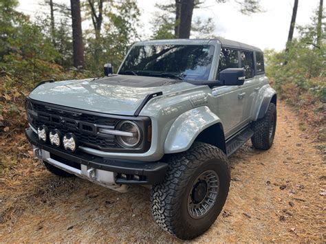 Cactus Gray Bronco Raptor Painted Flares and Door Handles + Wheels ...