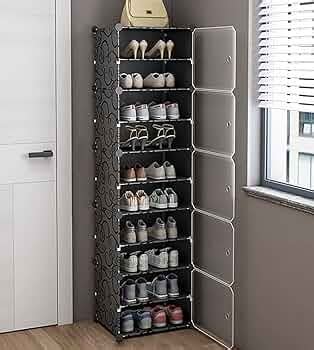 AYSIS The Original DIY Shoe Rack Organizer/Multi-Purpose Plastic 10 ...