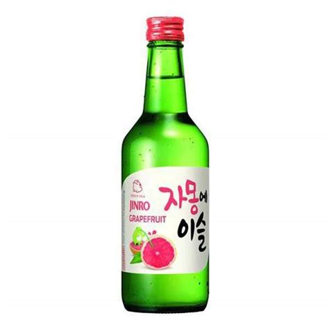 Соджу Jinro Grapefruit 13% 360 мл - купить в Москве, цены на Мегамаркет ...
