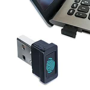 REUMAR USB Windows Hello Fingerprint Reader for PC or Laptop，Windows 10 ...