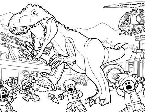 Minecraft T Rex Coloring Page