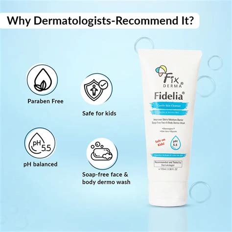 Fidelia wash for dry and sensitive skin – Fixderma Skincare