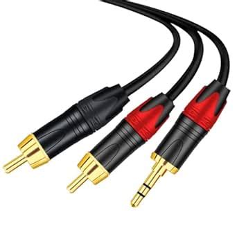 MOCKING BIRD 2 RCA Male to Aux Audio Adapter | Y Splitter Auxiliary ...