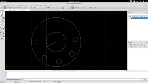 LibreCAD Rectangle 的图像结果