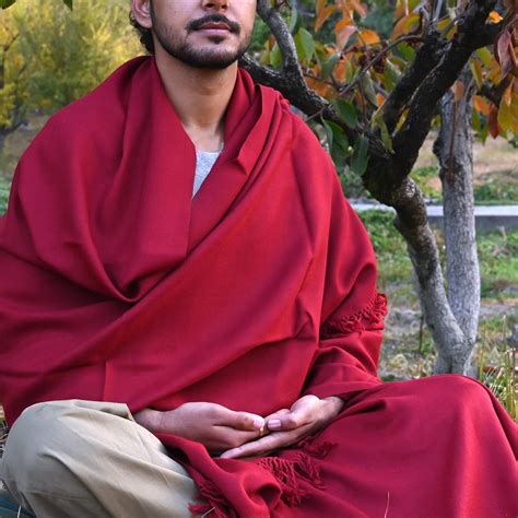 Pure Merino Wool Meditation Shawl Blanket – Bhuttico Shawls