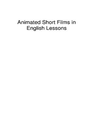 Fillable Online Animated Short Films in Fax Email Print - pdfFiller