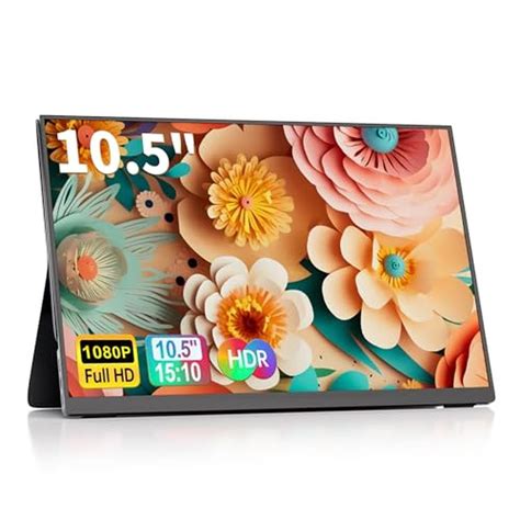 Laptop Monitor | 10.5'' Portable 2K FHD 60HZ Laptop Display | USB-C ...