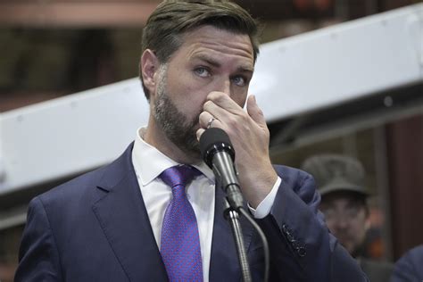 JD Vance Stung by Double-Digit Approval Drop in New Poll - Newsweek