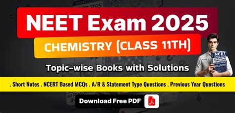 NEET 2025 Chemistry (Class 11) : Topic-wise Short Notes, MCQs ...