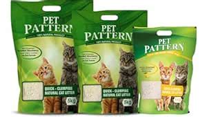 Buy Pet Pattern Cat Litter | Natural, Low Dust | Quick-Clumping ...