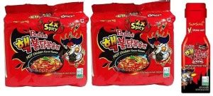 Samyang 2X Spicy Hot Chicken Flavor Ramen Fire Chicken (Buldak) Double ...