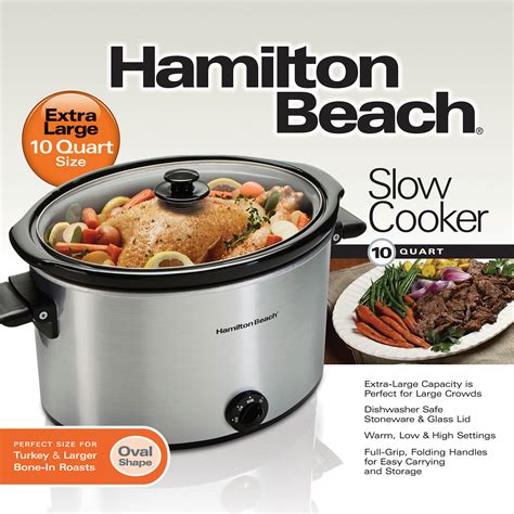 Hamilton Beach 10 Quart Slow Cooker - 33190