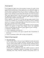 Project Appraisal Example 的图像结果