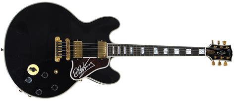 Lot Detail - B.B. King Owned & Signed Signature Gibson Lucille Guitar ...