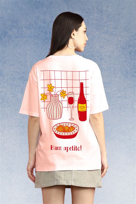 Apetito Rose Water Oversized Graphic T-Shirt – Juneberry