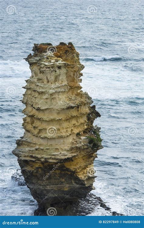 Stack in the Sea Twelve Apostles, Great Ocean Road, Australia Stock ...