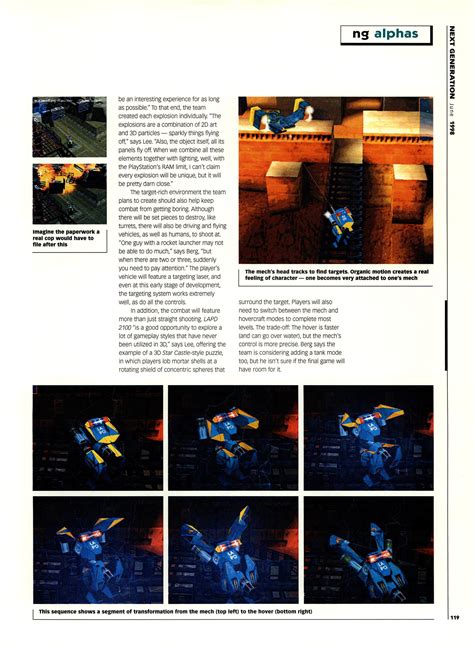 Future Cop: LAPD - PSX/PC preview from Next Generation Issue 42 - June ...