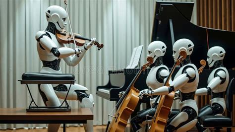 Image result for Robots Playing Musical Instruments