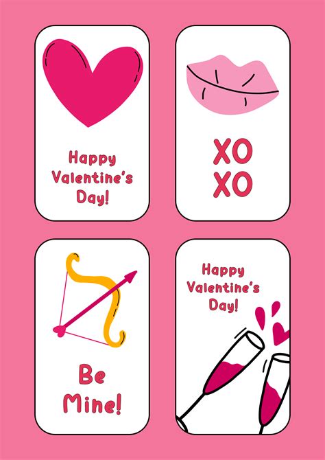 Christian Valentine's Day Card Templates - 10 Free PDF Printables ...