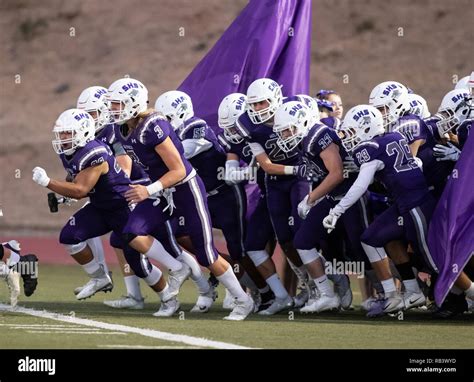 Varsity football action with Eureka vs, Shasta High School in Redding ...