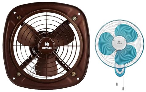 Havells Gatik Neo 400mm Wall Fan (White Blue) Ventil Air DSP 300mm ...