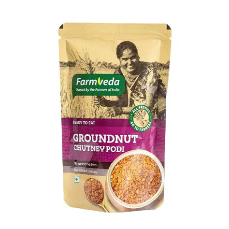 Farmveda groundnut chutney Podi, delicious and authentic in taste ...