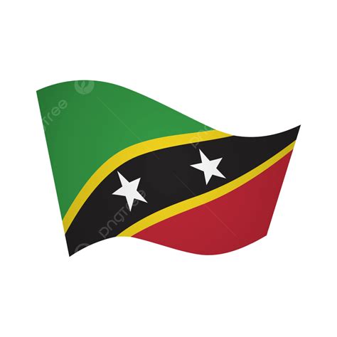 Saint Kitts Flag, Saint Kitts, Flag, Saint PNG and Vector with ...