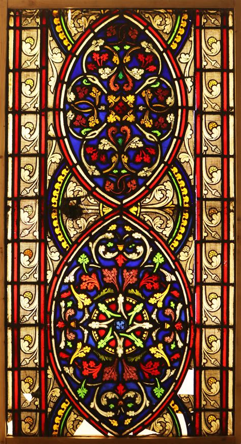 Antique Medieval Style Stained Glass Window at 1stDibs | medieval style ...