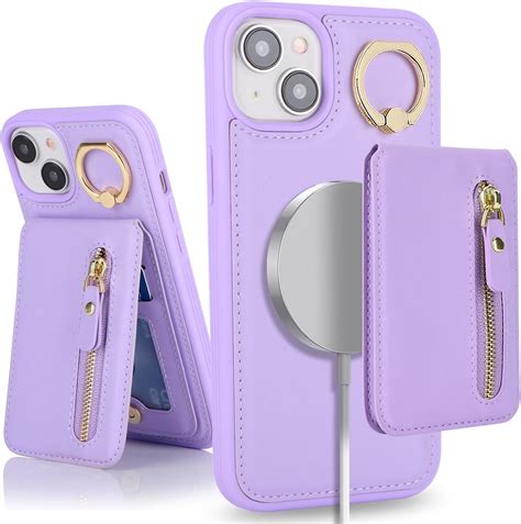 Amazon.com: DEYHU for iPhone 15 Plus Phone case with Card Holder with ...