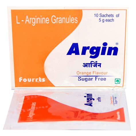 Argin Sachet 5 gm | Uses, Side Effects, Price | Apollo Pharmacy