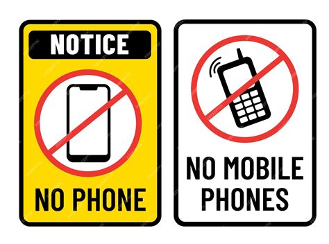 Premium Vector | No cell phones allowed here print ready sign vector