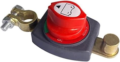 Ampper Top Post Battery Disconnect Switch, 12-48 V Battery Power Cut ...