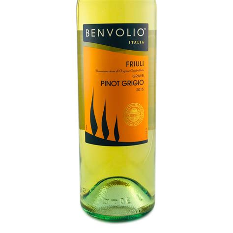 Benvolio Pinot Grigio 2015 | Craft Beer Kings