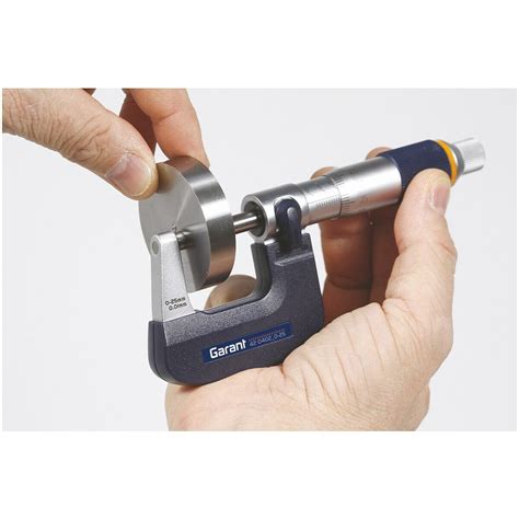 External micrometer, Measuring range: 0-25mm | Hoffmann Group