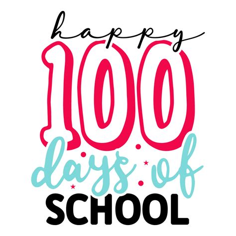Happy 100 Days Of School - MasterBundles