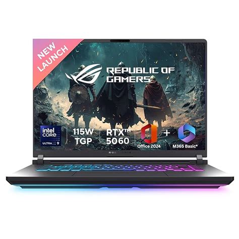 ASUS ROG Strix G16, Intel Core Ultra 9 275HX, Gaming Laptop(RTX 5060 ...