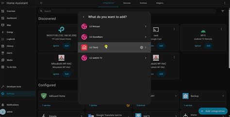 [AI Router] Adding LG ThinQ Devices to Home Assistant | Official ...